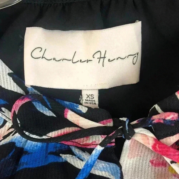 NEW Charles Henry SX Summer Mini Dress Floral - Picture 5 of 6